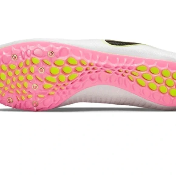 Nike Zoom Ja Fly 3 Track Cleats White Pink DM2338-100 Men’s Size 11.5 - Picture 5 of 10